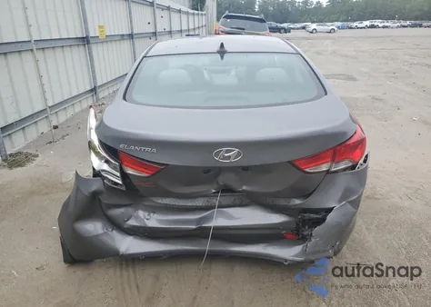 2013 Hyundai Elantra Gls из США, поврежденный, VIN 5NPDH4AE0DH399836